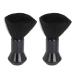 2-Piece Soft Shaving Foam Brush Set for Men | Ergonomic Nylon Brush for Hair Removal & Grooming - Buy Online on GoSupps.com