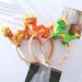 TQUXNGA Cartoon Stuffed Dragon Shape Hairband Photography Hair Holder New Year Party Headband for Girls Women Multiple Color Gold - Buy Online on GoSupps.com