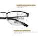 LJIMI Photochromic Progressive Multifocus Reading Glasses - Blue Light Blocking Multifocal Eyeglasses Black 3.5x | Shop Internationally - Buy Online on GoSupps.com