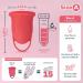 UVA 2 Reusable Menstrual Cup Kit - Size A for Moderate Flow | Durable Leak-Proof Silicone | Includes Sterilizer & Travel Bag | Eco-Friendly Period Solution - Buy Online on GoSupps.com