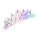 FRCOLOR Rhinestone Tuck Comb Women Crown Hairpiece Headdresses for Women Headpieces for Girls Hair Barrettes Hair Volume Clip Hair Claw Clips Hairclips Flower Girl Metal Hair Comb Women's