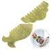 Magiclulu Jade Comb Set - 2 Pieces for Hair & Scalp Massage | Portable Gua Sha Tools for Skin & Head Relief - Buy Online on GoSupps.com