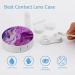 Buy Stylish Marble Purple Contact Lens Case - Travel-Friendly Lens Care Box - Buy Online on GoSupps.com