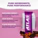 Atlas Protein Bar 10 Pack - Ultimate Variety Keto Snack for Breakfast and Pre/Post Workout - Chocolate Cacao, Peanut Butter, Chai, Almond, Raspberry, Mint - Pack of 1 - Buy Online on GoSupps.com