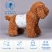 BPS BPS-2204 Disposable Dog Pet Diapers - 16 Pack Super Absorbent Hygienic 4 Sizes (S) | International Shipping Available - Buy Online on GoSupps.com