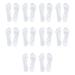 10 Pair Transparent Gel Insoles with Forefoot Arch Support Foot Fatigue/Dtress/Pain/Massage