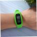 Toddmomy Step Smart Watch - Calorie & Heart Rate Tracker Digital Sport Watch with Silicone Strap for Running & Fitness - Green 24*2.8cm - Buy Online on GoSupps.com