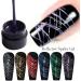 5ml Manicure Soak Off DIY Reflective Pulling Silk Nail Gel Spider Web Gel Polish Nail Art with Glitter(06) - Buy Online on GoSupps.com