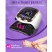 Professional UV LED Nail Lamp for Gel Polish - 168W with Timer Setting | Gugusure Nail Curing Lamp for Home Salon | Automatic Sensor for Fingernail and Toenail Art - Buy Online on GoSupps.com