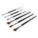 Professional Dual Ended Nose Contour Makeup Brushes Set - 6 Piece Skin Friendly Brush Kit for Flawless Makeup - Buy Online on GoSupps.com
