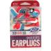 Howard Leight Super Leight USA Disposable Foam Shooting Earplugs - 10 Pairs | Red/White/Blue | International Shipping - Buy Online on GoSupps.com