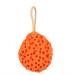 4 Colors Beauty Soft Sponge Body Shower Spa Exfoliator Washing Cleansing Scrubber Bath for Home Shower Use (Orange)