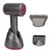 Cordless Hair Dryer Portable Travel Blow Dryer 3 Levels Airflow Adjustment Handheld Hair Dryer with Hot and Cold Air Buttons for Travel School Pet Care