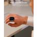 Vibeat OxyRing - Bluetooth Continuous Oxygen Monitor | Wearable Pulse Oximeter with Real-time Alerts & Free PC Reports for 16hrs Oxygen & Heart Rate Tracking - Buy Online on GoSupps.com