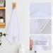 SINLAND Microfiber Hand Towel 3 Pack - Super Soft Makeup Remover Cloth for Home Spa - 16x30 White Towels for Bathroom and Face Cleansing - Buy Online on GoSupps.com