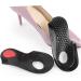 Mobestech 2 Pairs Heel Insoles - 3/4 Orthotic Inserts & Arch Support for High Heels | Silicon Foot Pads & O/X Leg Correction - Magnetic Massage Foot Support - Buy Online on GoSupps.com