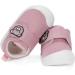 MASOCIO Glittery Baby First Walking Shoes | Infant Toddler Cartoon Trainers 5 UK | Anti-Slip Prewalker Shoes in Pink - Buy Online on GoSupps.com