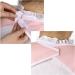 BTSKY 4 Pcs Waterproof Reusable Adult Bibs - Mealtime Protector Bib Set with Crumb Catcher in Pink, Beige, Blue, and Green - Buy Online on GoSupps.com