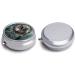 3D Wolf Dream Catcher Round Pill Box - Portable 3 Compartment Medicine Organizer | Decorative Metal Pocket Pill Case - Buy Online on GoSupps.com