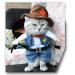 NACOCO Cowboy Dog Costume with Hat - Halloween Costume for Small Dogs and Cats - Buy Online on GoSupps.com