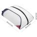 RiToEasysports PU Leather Golfball Shoe Bag - Waterproof Zippered Sports Shoe Carrier - Buy Online on GoSupps.com