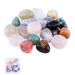 Aitsite gemstone set natural tumbled stones in various sizes (multicolor-20-30mm)