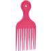 La Moda Afro Comb Coloured Pink - Vibrant Hair Styling Accessory - Buy Online on GoSupps.com