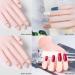 Bueuo Flexible Movable Nail Practice Hand with 60 Replaceable Nail Tips - White Complexion - Buy Online on GoSupps.com