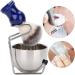 Premium Bart Shaving Brush Set - Durable Stainless Steel for Hairdressing | Large Capacity & Strong Fall Resistance - Buy Online on GoSupps.com
