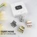 Small Metal Hair Claw Clips for Women & Girls - 1.3 Inch Medium Hair Clamps (4 Pack) - Non Slip & Strong Hold - Ideal for Thick/Thin Hair - With Gift Box - Buy Online on GoSupps.com