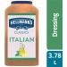 Hellmann's Italian Salad Dressing No Artificial Colours or Flavours Gluten Free 3.78 L - Buy Online on GoSupps.com