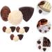 HOMSFOU 12pcs Chocolate Decor Shop Display Prop Faux Dessert Bulk Pvc Little Vacation - Buy Online on GoSupps.com