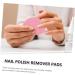 FOMIYES 600 Sheets nail major Extension glue professional cleaning supplies nail supplies gel eyelashes remover for extensions Nail remover glue clean nail cleaning pads - Buy Online on GoSupps.com