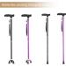 BeneCane Adjustable Walking Cane with LED Light - Lightweight Portable Mobility Aid for Men, Women, Seniors - Comfortable Handle - Pink - Buy Online on GoSupps.com