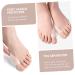 Healifty Silicone Gel Hammertoe Splint Separator - 6 Pairs Splitter Sleeves for Blisters & Bunions | Adult Big Joint Straightener - Buy Online on GoSupps.com