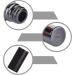 Zeoabsy 24 Pack 50ml Black Glass Spray Bottles with Funnels - Refillable Atomizers for Perfume Essential Oils & Travel - Buy Online on GoSupps.com