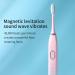 Magnetic Levitation Electric Toothbrush - 6 Brush Heads 90 Days Battery Life Adults - White Color - Buy Online on GoSupps.com