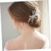 FRCOLOR 1pc Hair Comb Wedding Hair Accessories for Pearl Hair Accessories Hair Clip Wedding Headwear Jewelry Crystal Side Comb Bride Headpieces for Wedding Rhinestones Miss Diamond Alloy - Buy Online on GoSupps.com