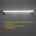 15 Inch LED Aquarium Light Submersible Crystal Glass Fish Tank Bar, IP68 Waterproof White LEDs - Buy Online on GoSupps.com