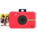 Zink Polaroid Snap Instant Digital Camera (Red) with ZINK Zero Ink Printing Technology Red Camera
