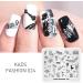 Alexnailart Nail Stamping Printing Plate Template Image Plate Stamper Scraper Music notes Musical instrument Dancer Jazz Pattern Nail Art Decoration DIY Print Manicure Design FA024 - Buy Online on GoSupps.com