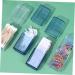 Coheali 24-Piece Travel Box - Portable Dental Organizer & Cotton Fabric Case in 4 Colors | Compact Tooth & Porridge Holder for Travel - Buy Online on GoSupps.com