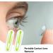 Toulifly Contact Lenses Tweezers & Cleaner Set - Green Contact Lens Insertion Tools with Storage Case - 2 Piece Set for Easy & Safe Lens Handling - Buy Online on GoSupps.com