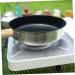 Levemolo Camping Portable Pan Griddle Egg Pan Non Stick Cooking Utensils Pans Camping Cookware Flat Skillet Non Stick Fry Pan Steak Kitchen Supplies Stainless Steel - Buy Online on GoSupps.com