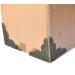 20 Pcs Vintage Bronze Corner Protectors Decorative Metal Covers Antique Triangle Safety Guards Retro Right Angle Bracket for Jewelry Case Edge Wood Box Corner Craft Chest Furniture (Side Length:25mm) - Buy Online on GoSupps.com