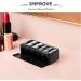 Taille-crayon Manuel 2 Pi ces Noir 5 Trous pour Crayons L vres Sourcils et Eyeliner Aiguiseur Pr cision Professionnelle avec Couvercle Outil Maquillage Compact pour - Buy Online on GoSupps.com