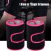Thigh Trimmer Sleeves for Women - Sweat Slimmer Wraps for Weight Loss - 1 Pair (24.4 x 7.9inch) - Buy Online on GoSupps.com