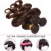 SEGO 16 Real Hair Tress - 100% Unprocessed Brazilian Body Wave Extensions - Dark Brown Virgin Human Hair Bundle - Buy Online on GoSupps.com