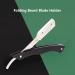 Zjchao Professional Stainless Steel Razor | Manual Beard Holder for Precision Trimming - Buy Online on GoSupps.com