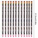 AMZLORD 4/12PCS Rhinestone Picker Pencil Set Self Adhesive Crystal Gem Pick Up Tools with Pencil Sharpener Dotting Wax Pen Nail Dotting Wax Pen Rose Red-12PCS - Buy Online on GoSupps.com